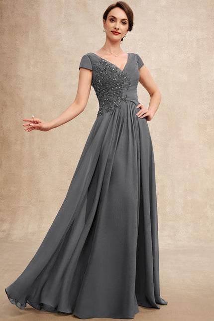 Robe Trapèze Sérénité Charbonnée