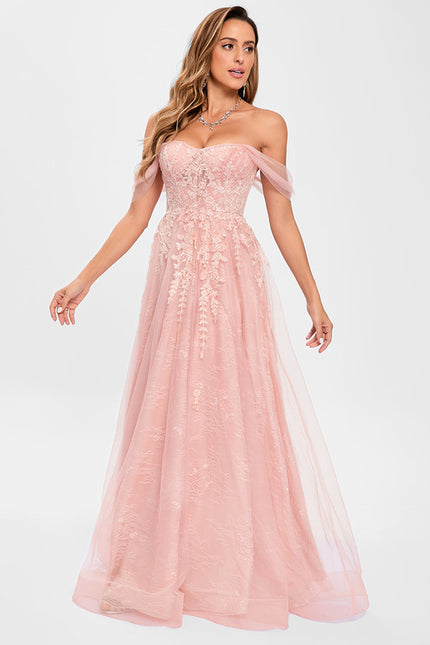 Robe Trapèze Rêverie Poudrée - gallery 2