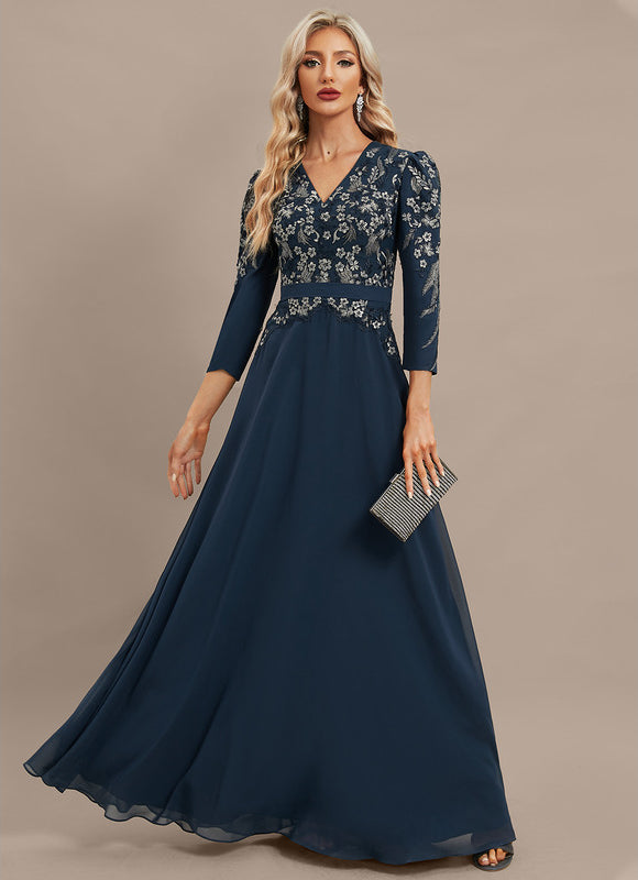 Robe Trapèze Étoile De Soie