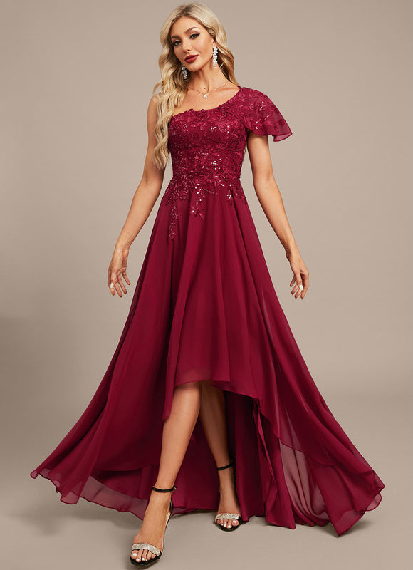 Robe Trapèze Rubis Élégante - gallery 4