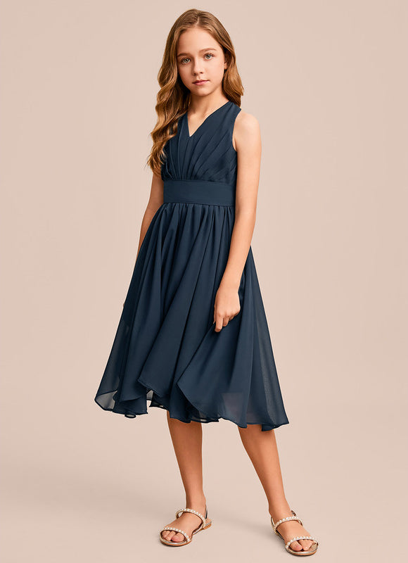 Robe Trapèze Brise De Menthe - gallery 1