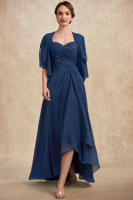 Robe Trapèze Élégance Turquoise Éphémère