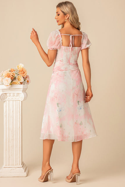 Robe Trapèze Chiffon Pastel - gallery 2