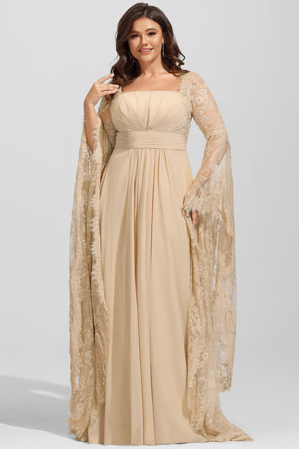 Robe Trapèze Satinée Éthérée - gallery 8