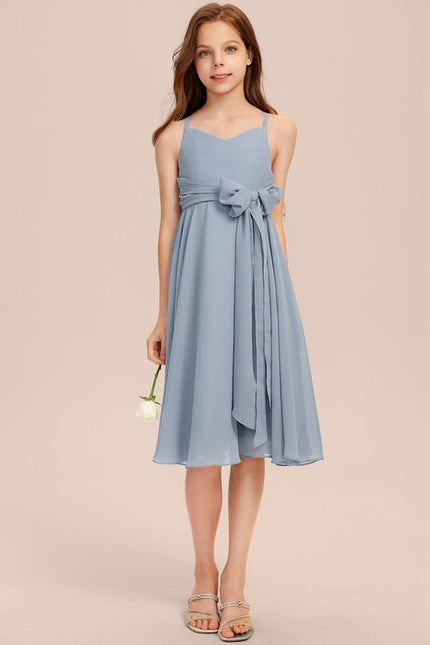 Robe Trapèze Éclat De Mousseline - gallery 1