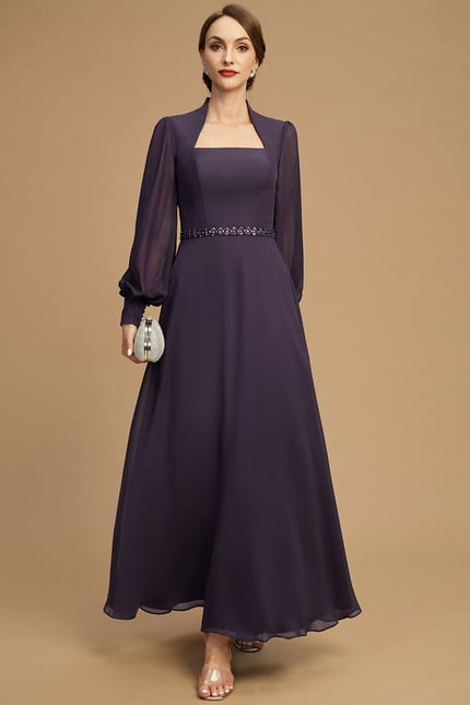 Robe Trapèze Élégance Améthyste