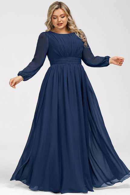 Robe Trapèze Élégance Aquatique - gallery 8