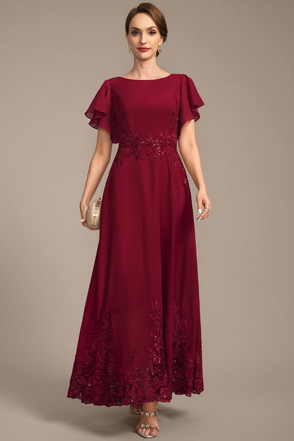 Robe Trapèze Rouge Envoûtant