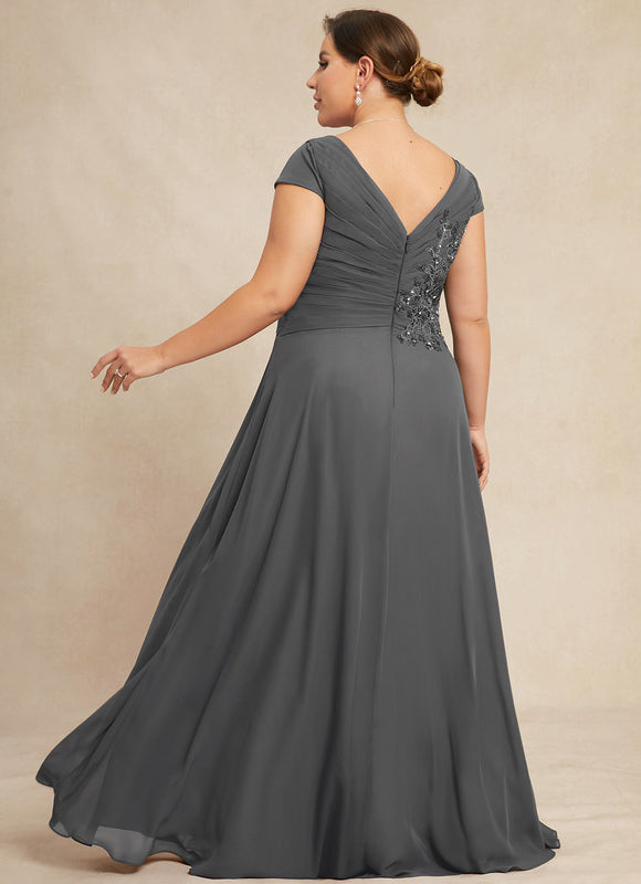 Robe Trapèze Sérénité Charbonnée - gallery 9