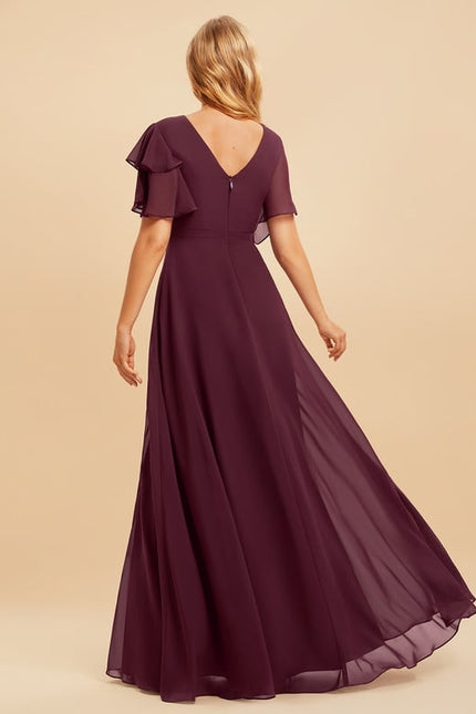 Robe Trapèze Élégance Aquatique - gallery 4