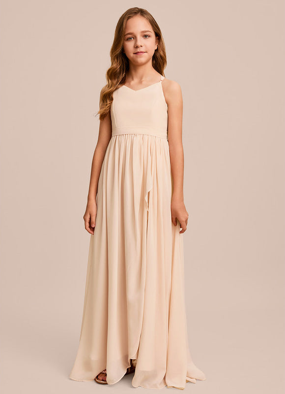 Robe Trapèze Vert Doux Éclat - gallery 2
