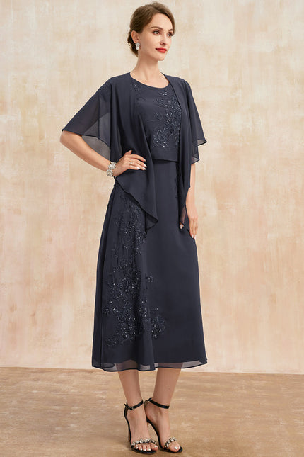 Robe Trapèze Éclat De Velours - gallery 2