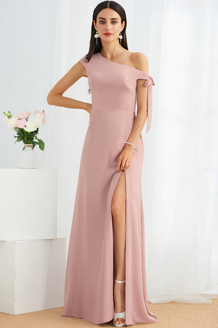 Robe Trapèze Rose Poudré Chic - gallery 1