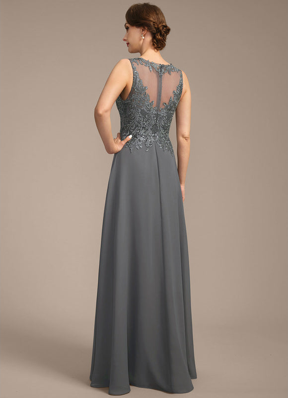 Robe Trapèze Longue Violetée - gallery 6