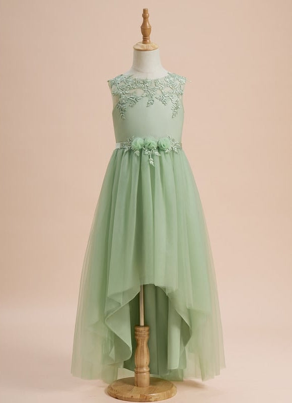 Robe Trapèze Chic Floral Tulle - gallery 1