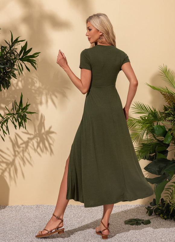 Robe Trapeze Coton - gallery 1