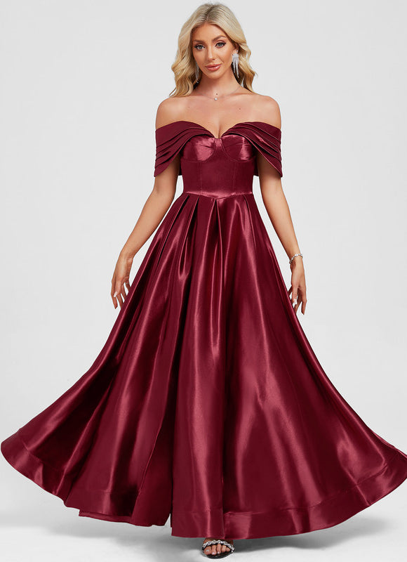 Robe Trapeze Col Bardot