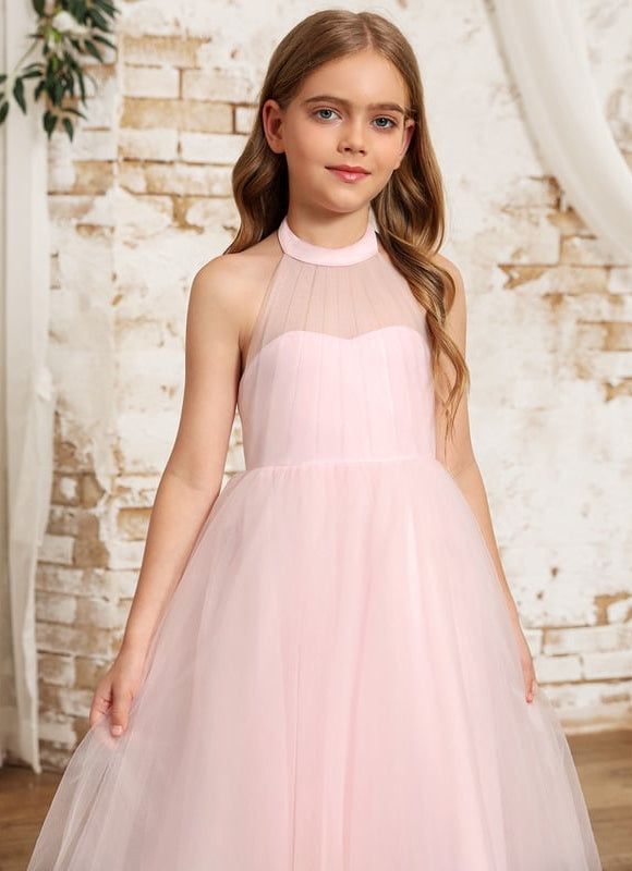 Robe Trapèze Pureté De Tulle - gallery 9