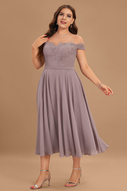Robe Trapèze Rêve Lavande - gallery 8