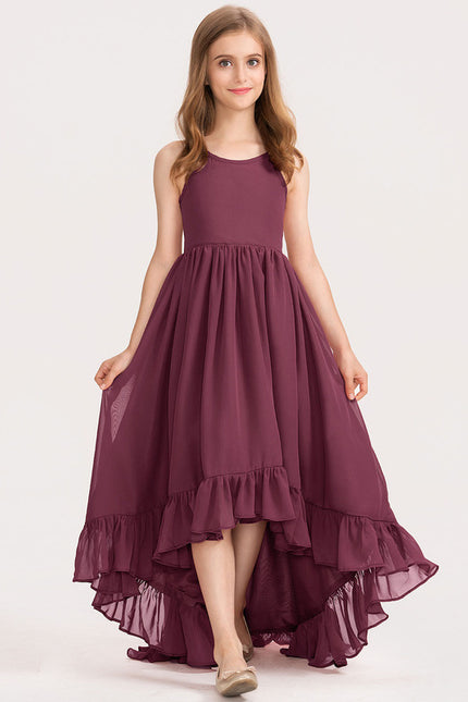 Robe Trapèze Violet Douceur Flottante - gallery 2