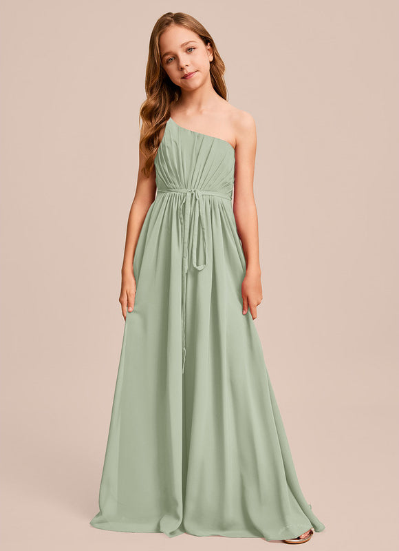 Robe Trapèze Verte Évanescente