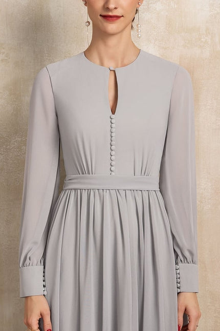 Robe Trapèze Éclat Nuageux - gallery 6