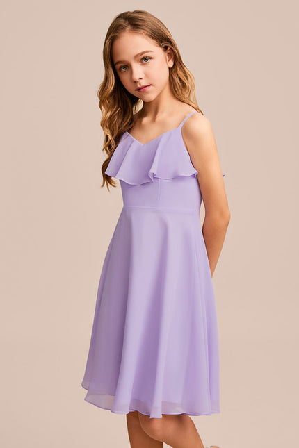Robe Trapèze Éclat De Mousseline - gallery 3
