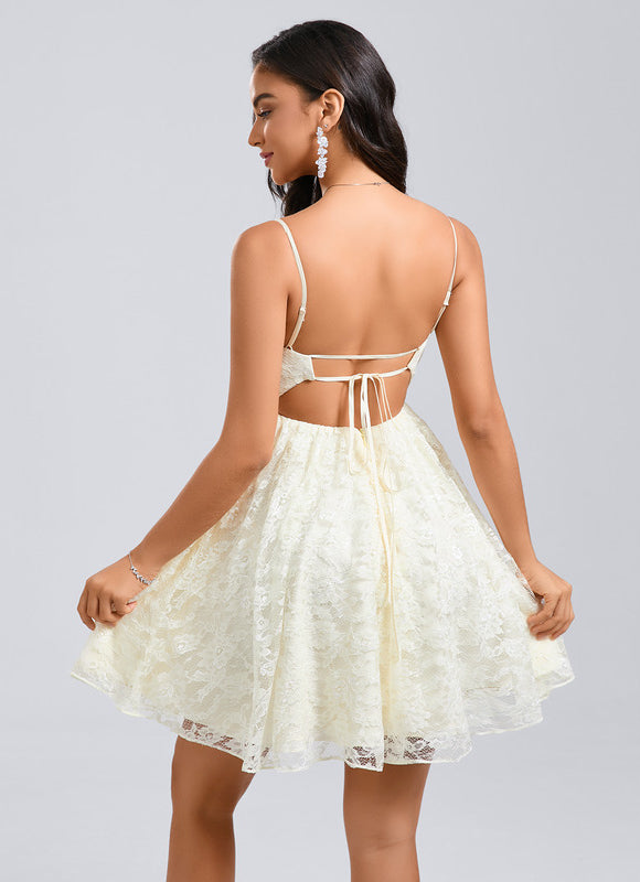 Robe Trapèze Écrue Chic - gallery 4