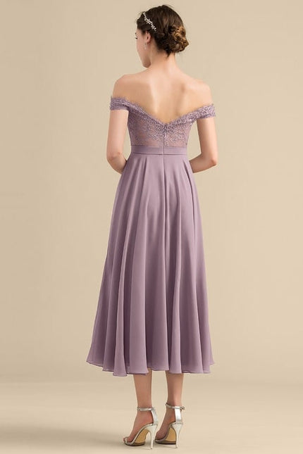 Robe Trapèze Rêve Lavande - gallery 3