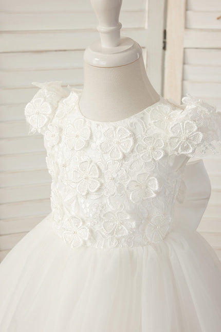 Robe Trapèze Enfant Flocon - gallery 2