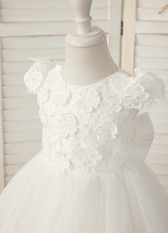 Robe Trapèze Enfant Flocon - gallery 2