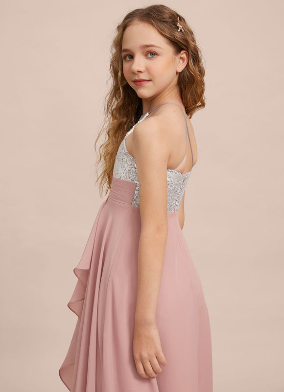 Robe Trapèze Poudrée Élégante - gallery 6