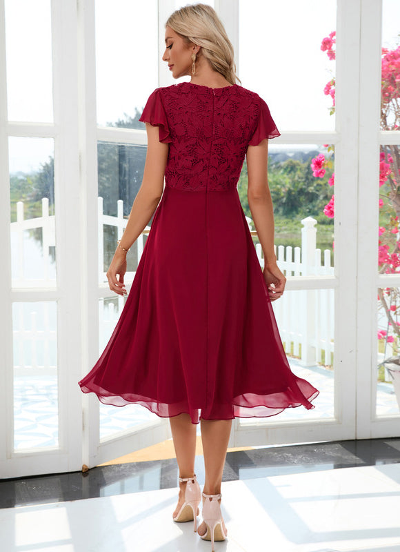 Robe Trapèze Élégance Aérienne - gallery 2