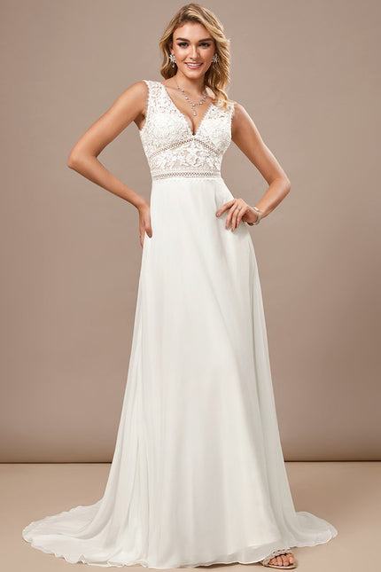 Robe Trapèze Éthérée Satinée - gallery 2