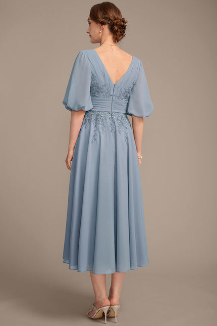 Robe Trapèze Céleste Douceur - gallery 6