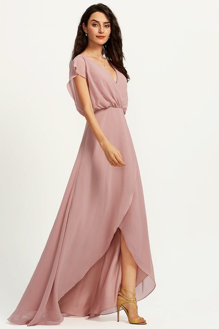 Robe Trapèze Aérienne Vert Pâle - gallery 1