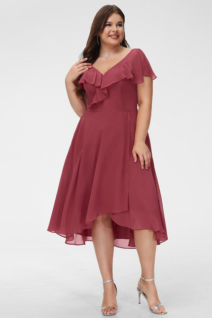 Robe Trapèze Flottante Verte - gallery 7