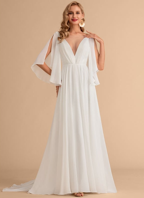 Robe Trapèze Vague Éthérée - gallery 1