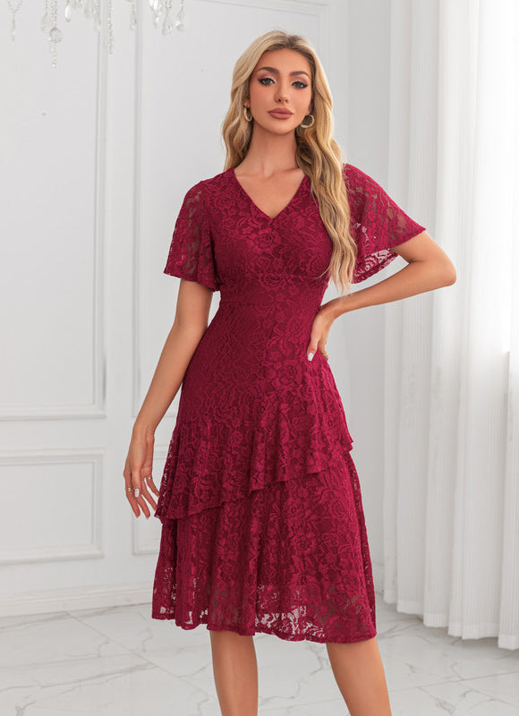 Robe Trapèze Couture Romantique