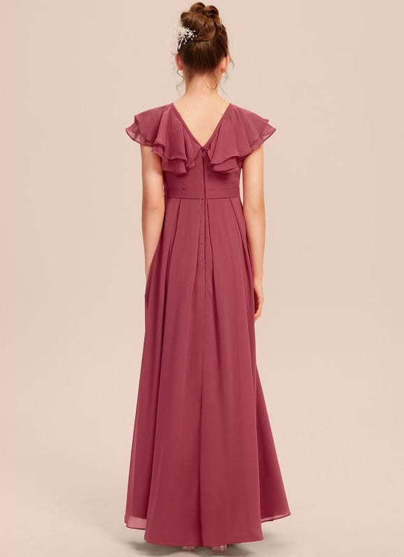 Robe Trapèze Mousseline Sable - gallery 4