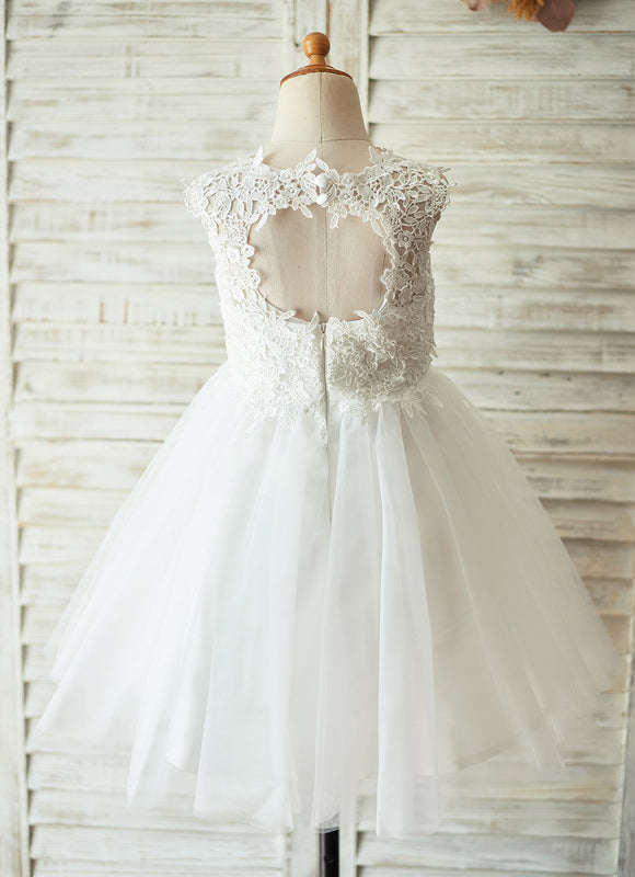 Robe Trapèze Lueur De Pétale - gallery 5