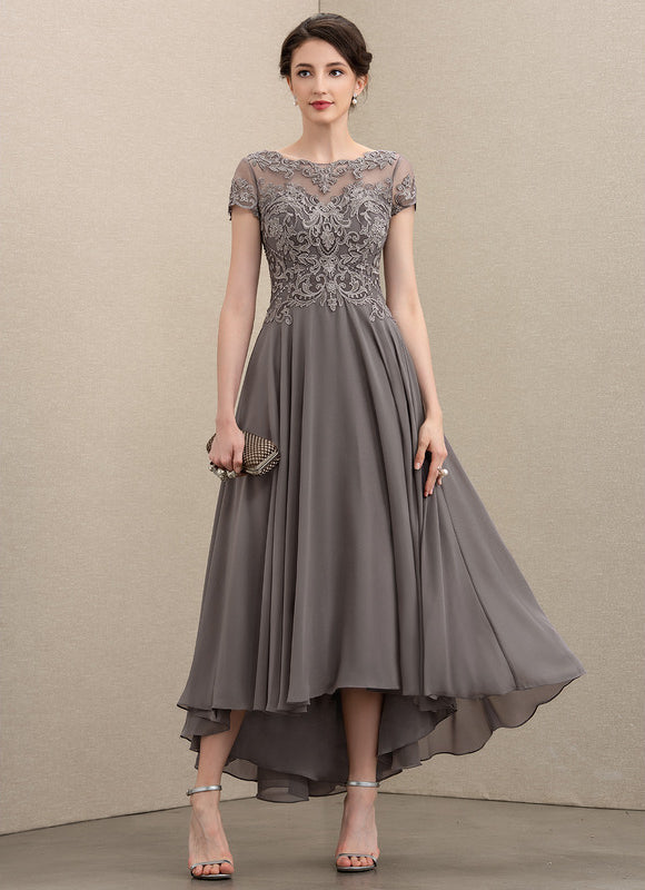 Robe Trapèze Voile Dargent Éthéré