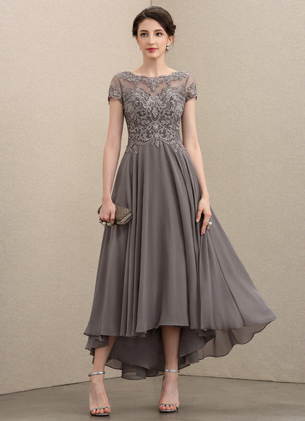 Robe Trapèze Voile Dargent Éthéré