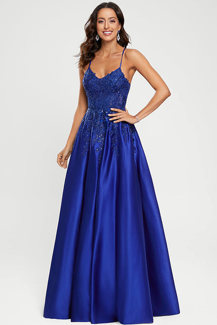 Robe Trapèze Satinée Éblouissante - gallery 7