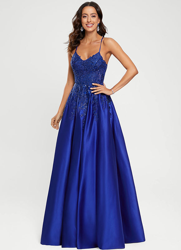 Robe Trapèze Satinée Éblouissante - gallery 7