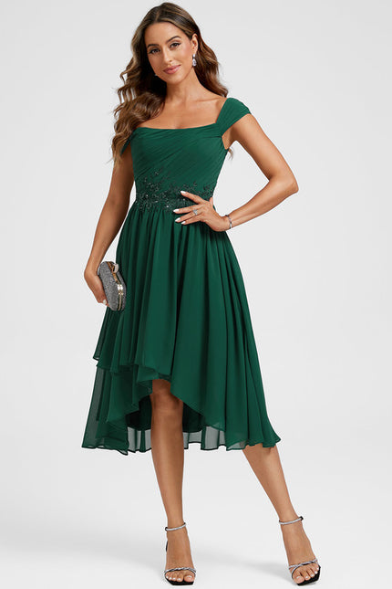Robe Trapèze Aérienne Élégante - gallery 4