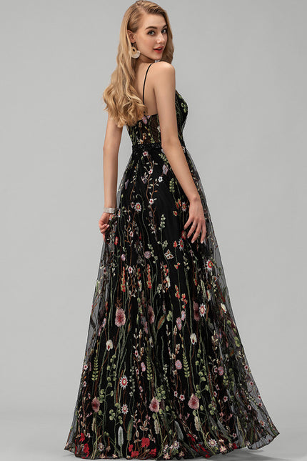 Robe Trapèze Éclat Florissant - gallery 1