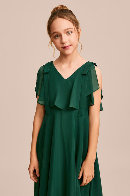 Robe Trapèze Éclat De Mousseline - gallery 6