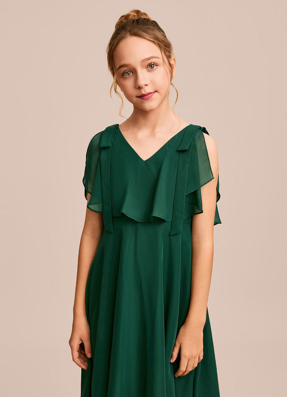 Robe Trapèze Éclat De Mousseline - gallery 6