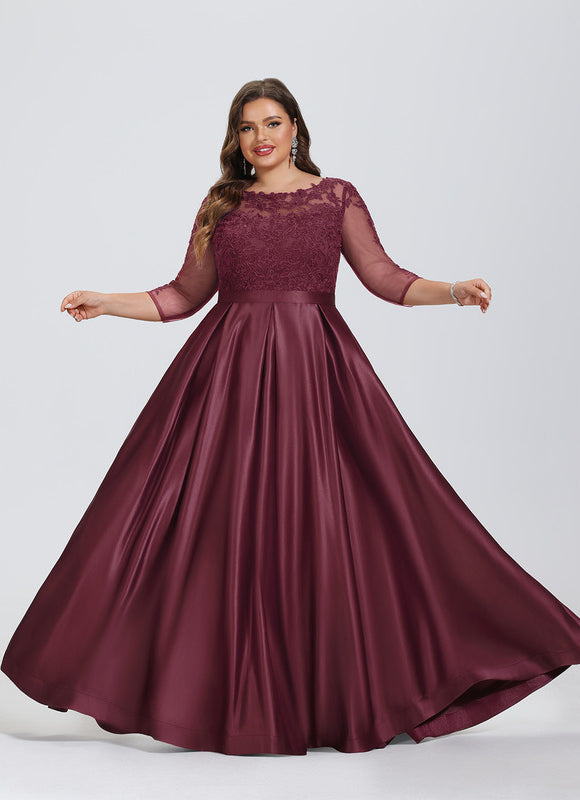 Robe Trapèze Élégance Majestueuse - gallery 6